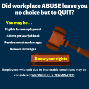 Remedies for victims of constructive discharge